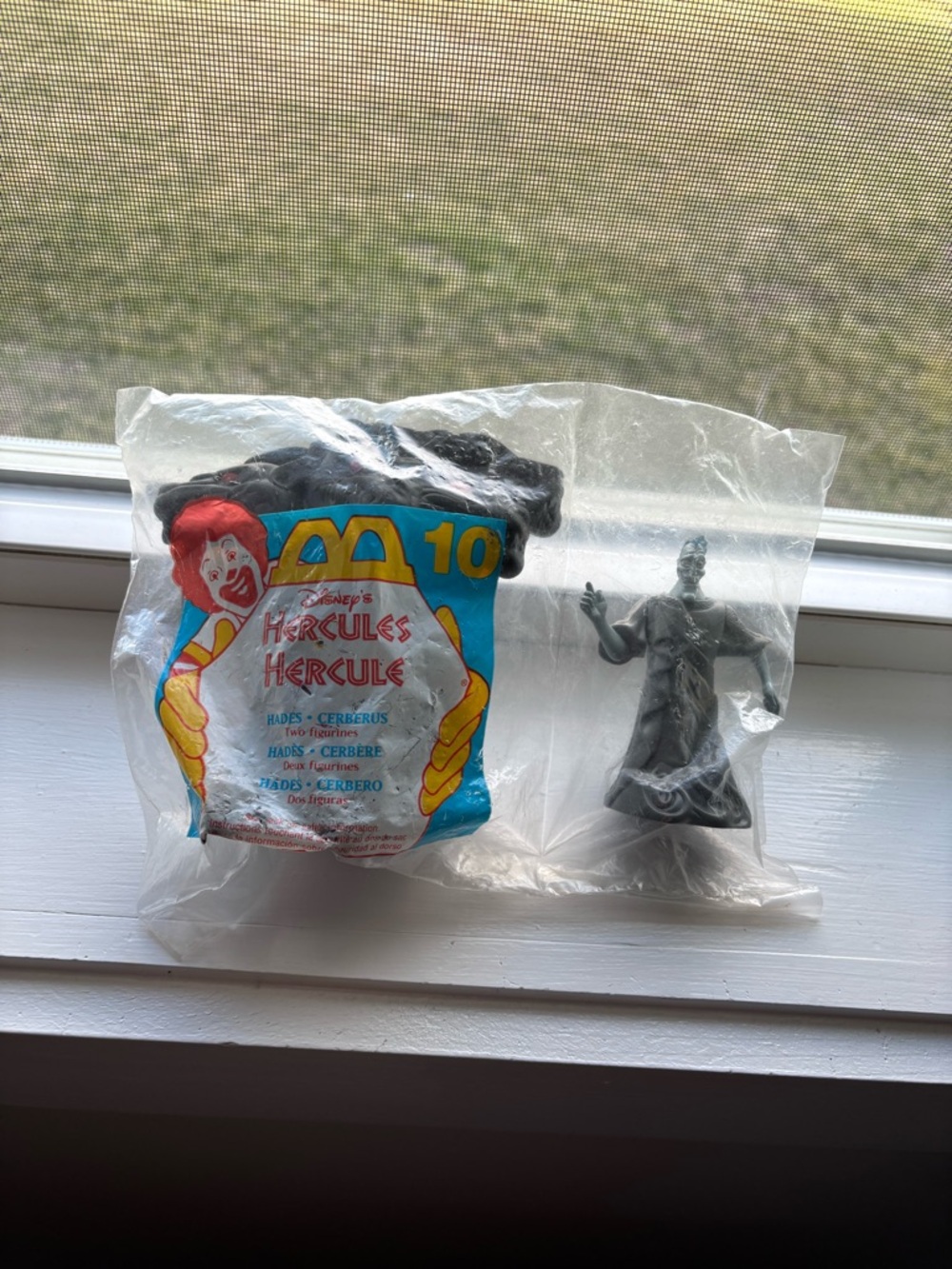 McDonalds Happy Meal Toy #10 Disney Hercules Hades & Cerberus Vintage 1996 NIP